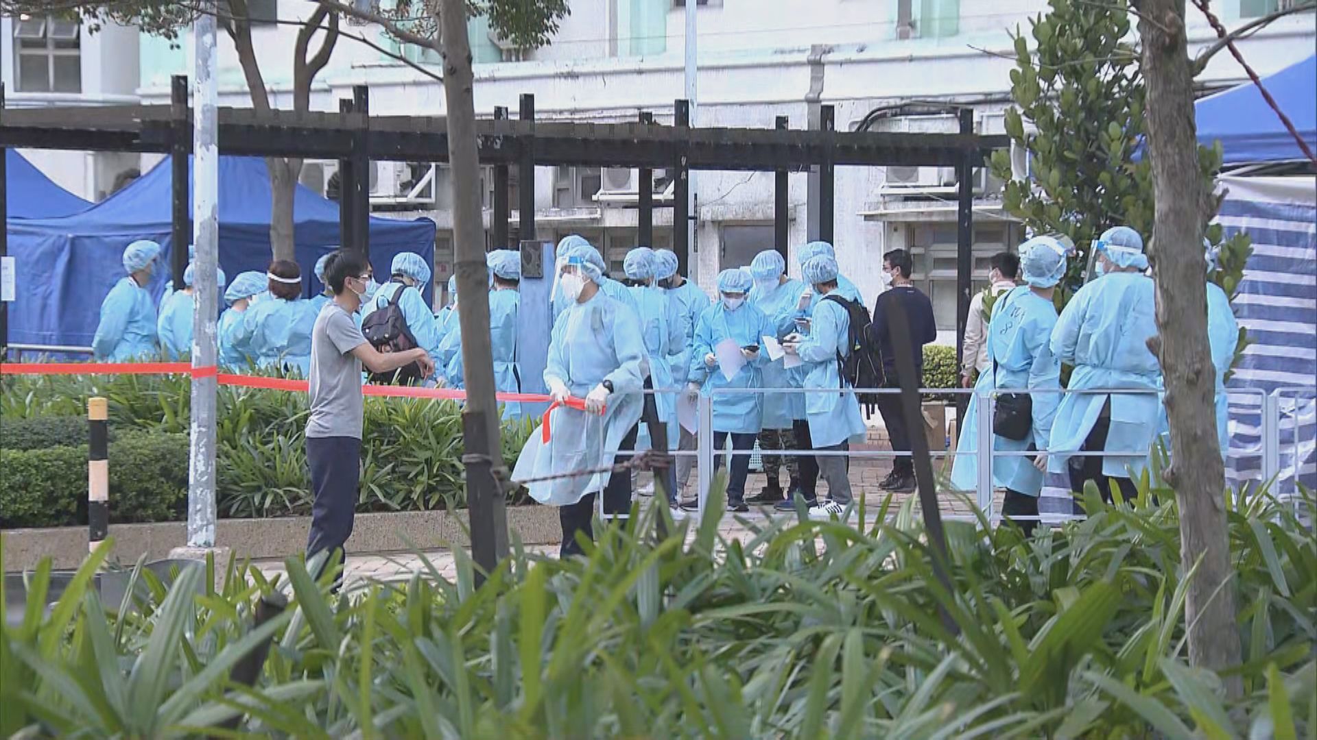 六幢大廈完成強檢　發現1180宗陽性個案