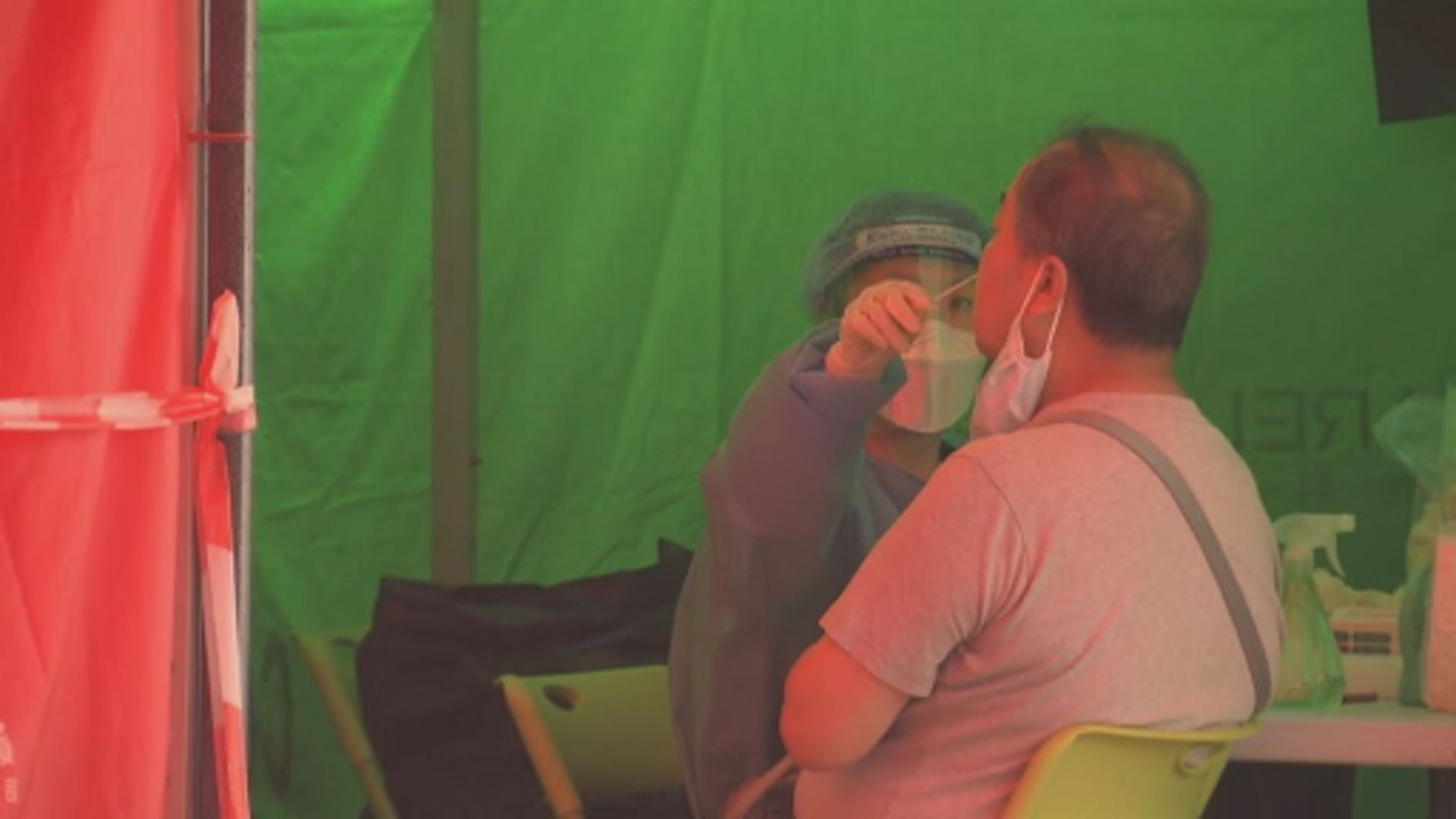 葵涌寧峰苑庭峰閣圍封強檢發現一宗陽性個案