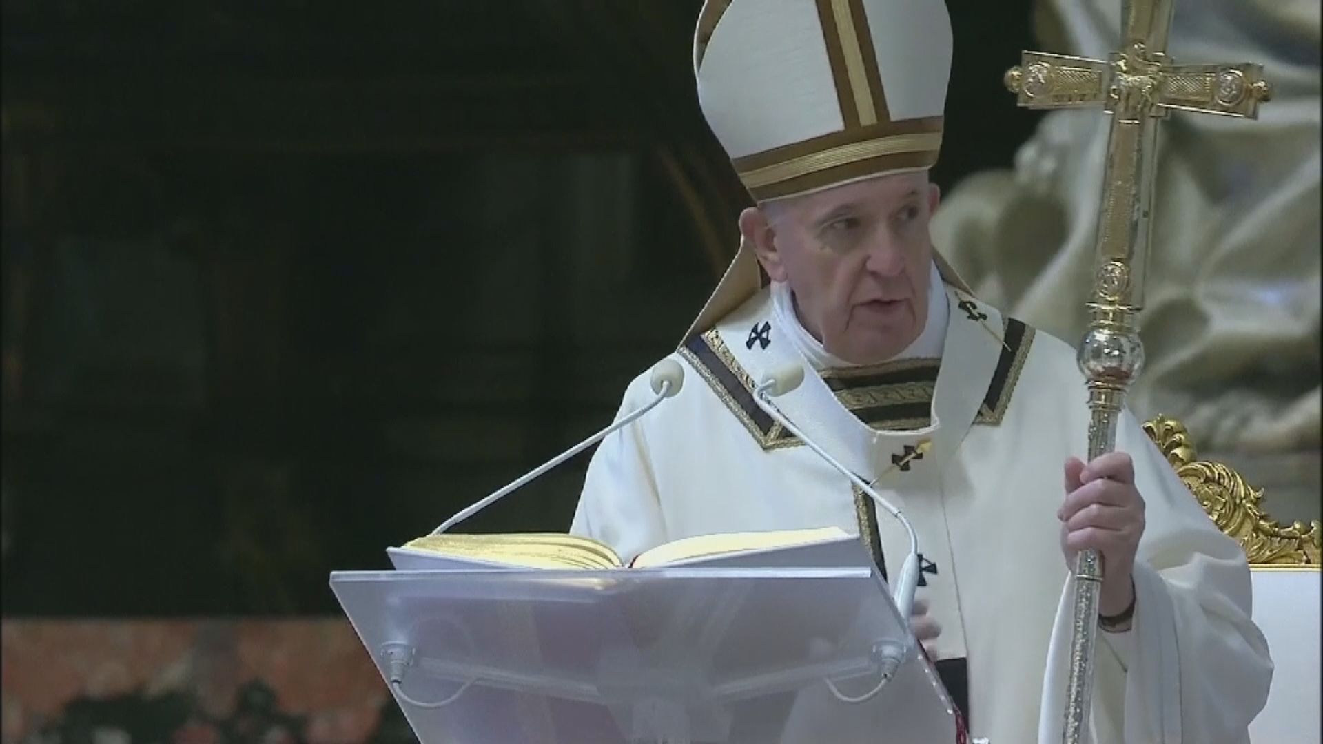 教宗復活節文告呼籲全球團結抗疫