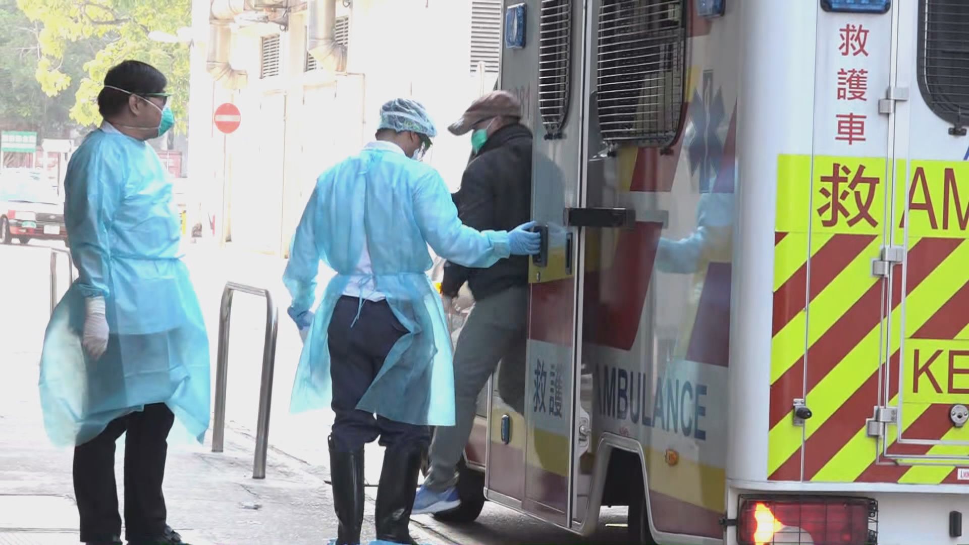 兩男子由駿洋邨送往伊利沙伯醫院