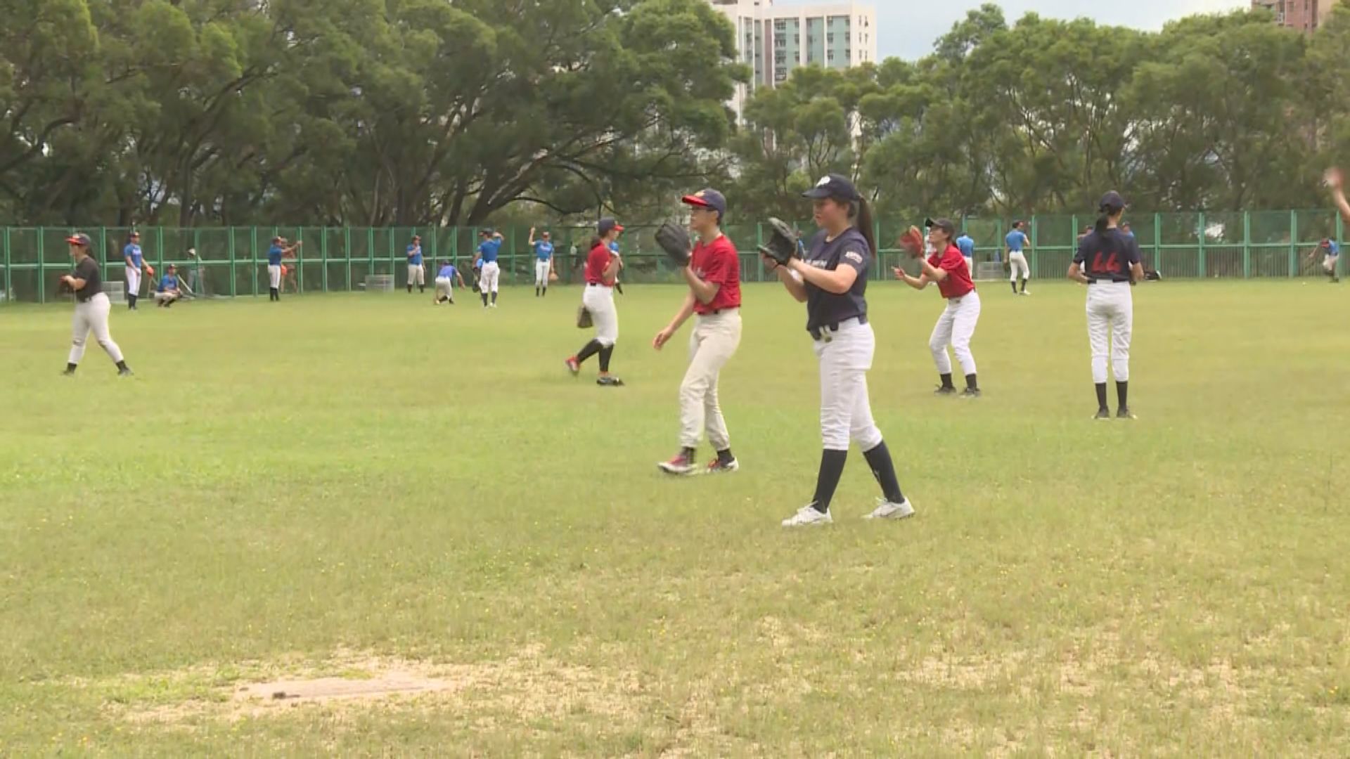 重開首個周日　市民到康文署戶外場地打球