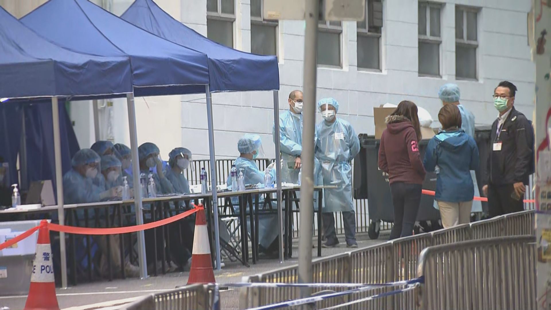 半山帝景園完成強制檢測　發現兩初確一樣本待核實