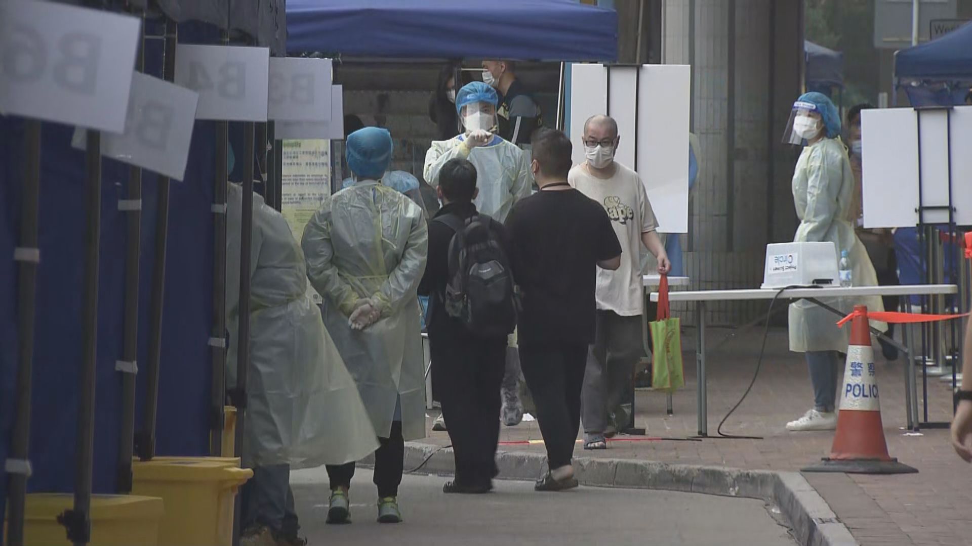 西營盤及銅鑼灣圍封三廈暫未發現確診　一人需重新採樣