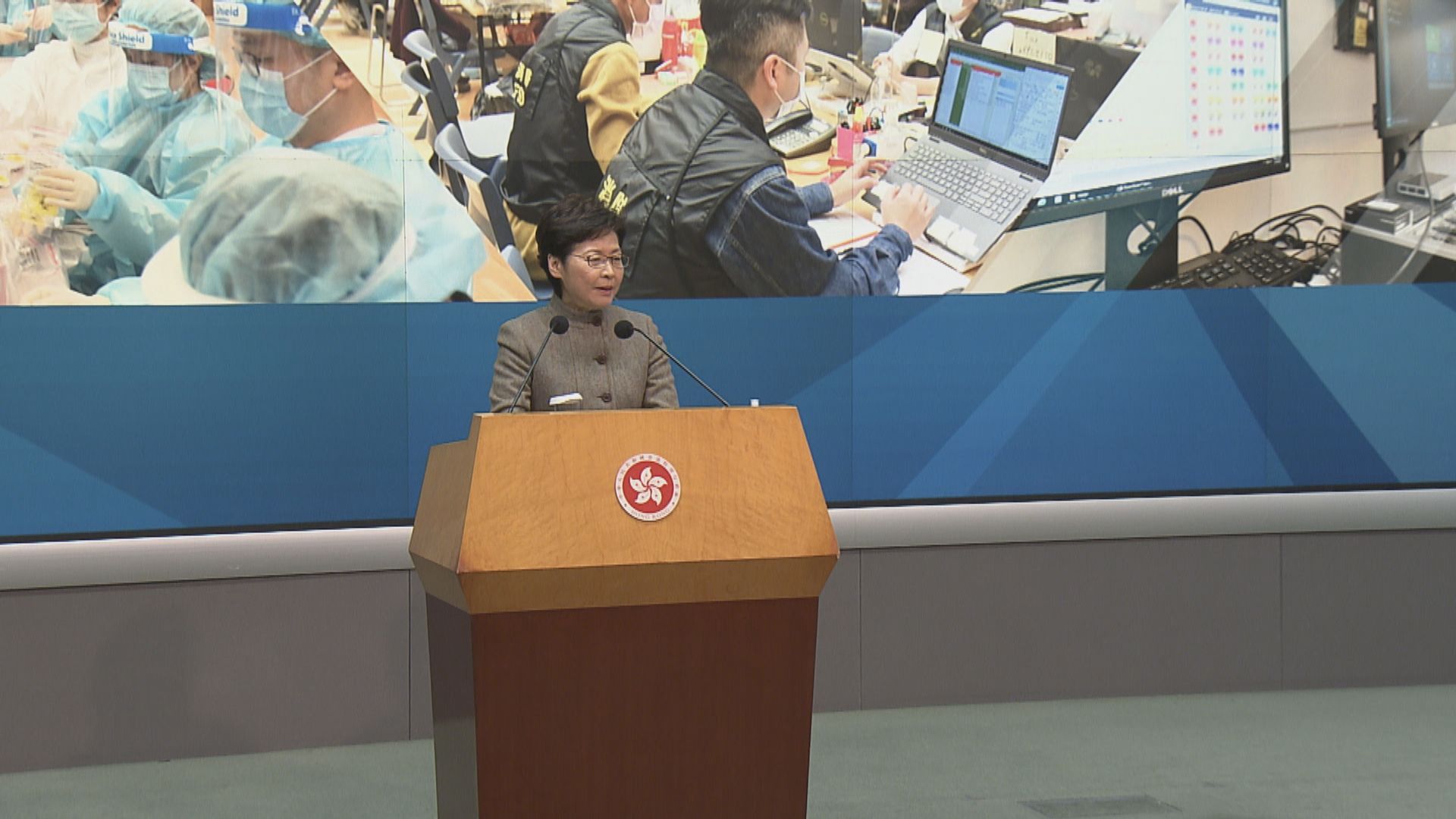 一名曾出席特首記者會記者初確　特首辦：行政長官將進行核酸檢測