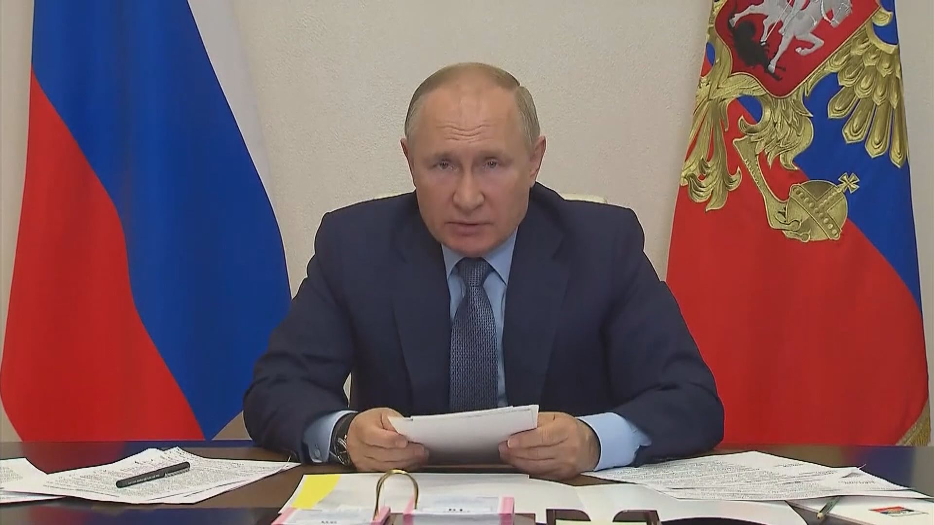 俄羅斯疫情嚴峻　普京批准月底全國停工一周