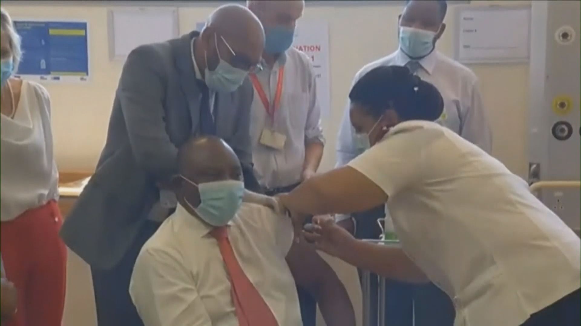 南非總統接種強生新冠疫苗