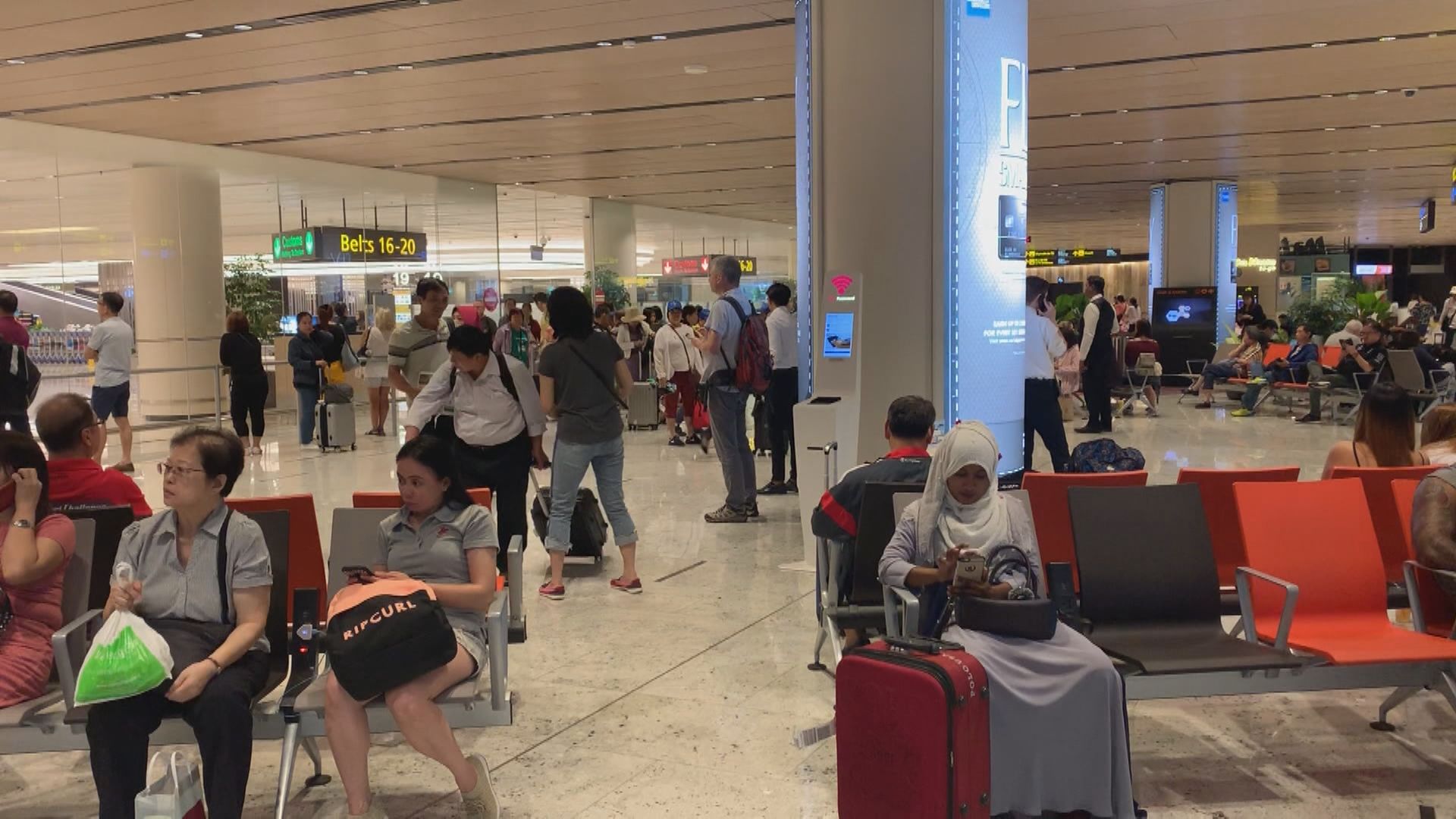 新加坡樟宜機場兩員工染新冠病毒