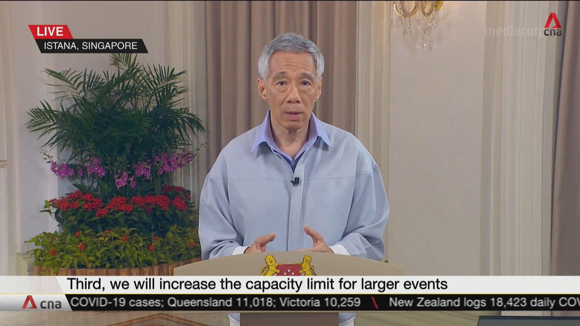 新加坡下周二起放寬多項新冠防疫限制措施