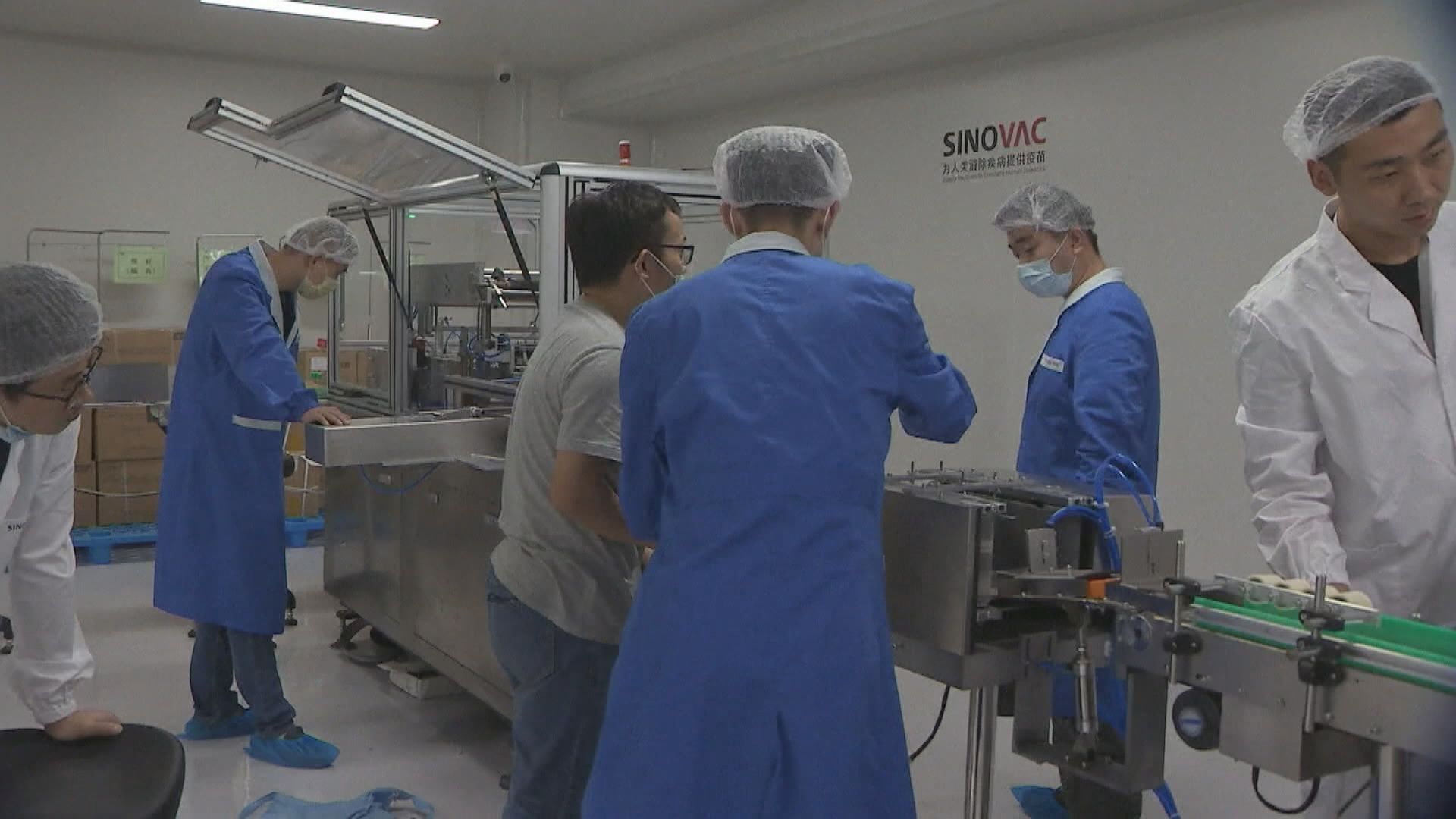 內地疫苗研發商料產品可提供兩年保護作用