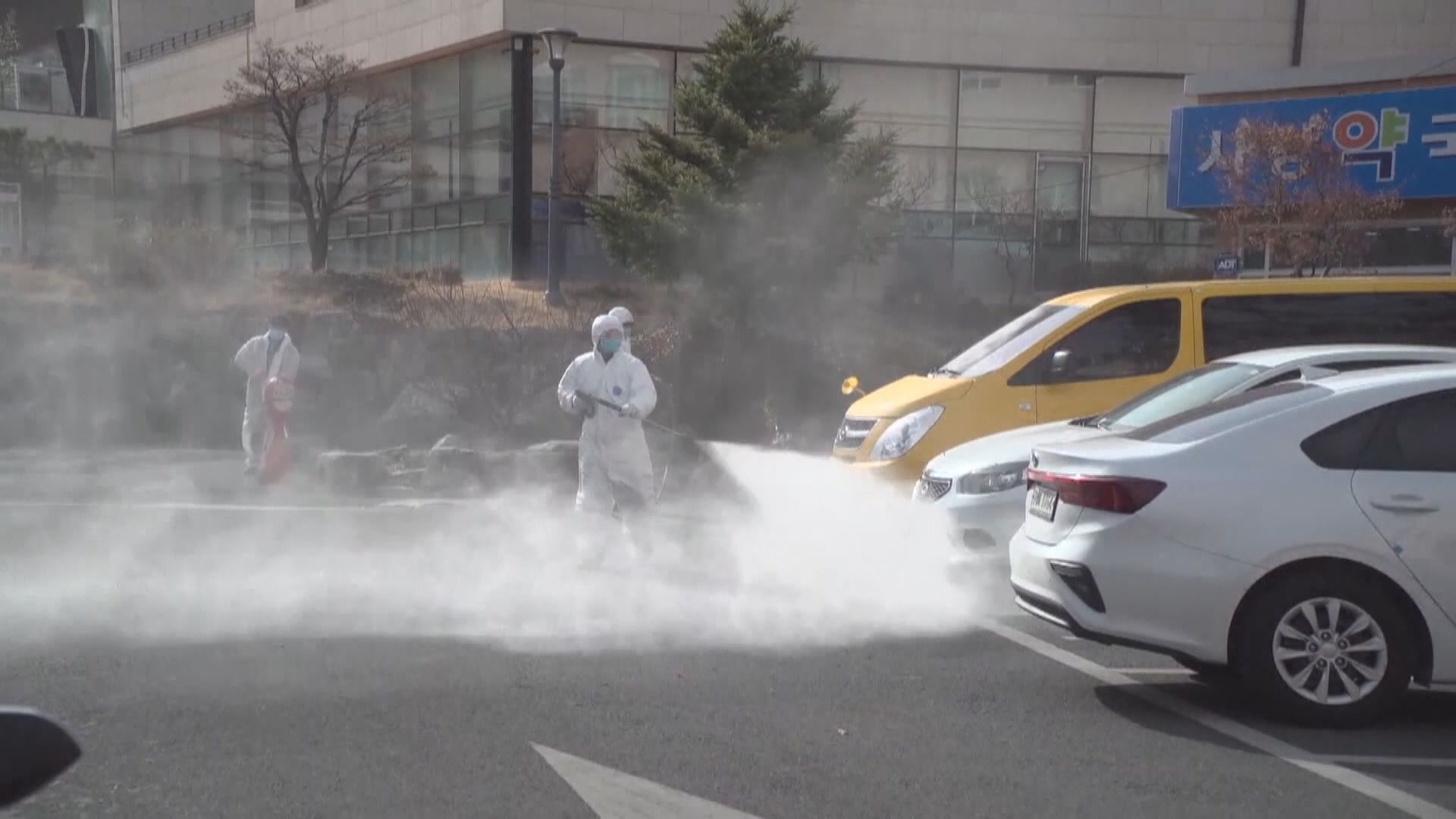 南韓急增三百多宗確診個案　累計近千六宗