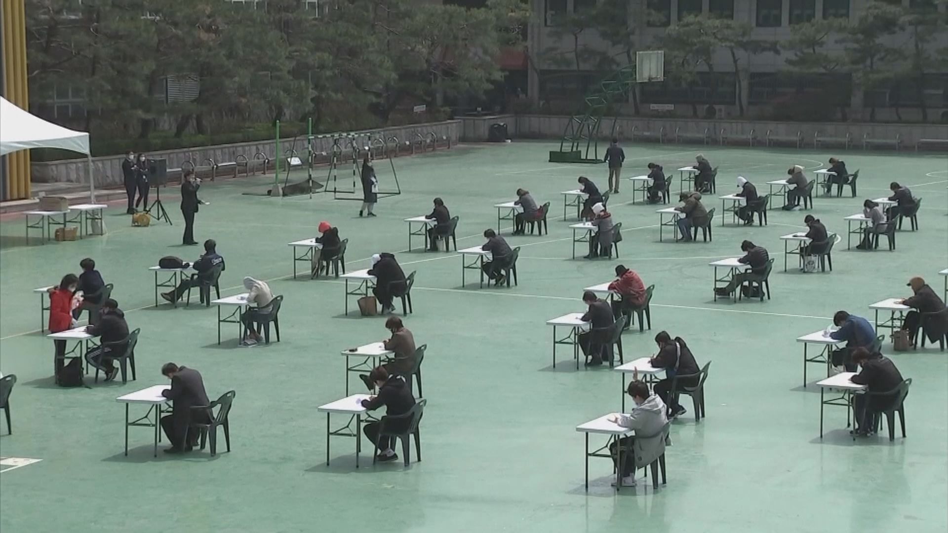 南韓再多十宗確診感染　保險從業員資格試移師室外舉行