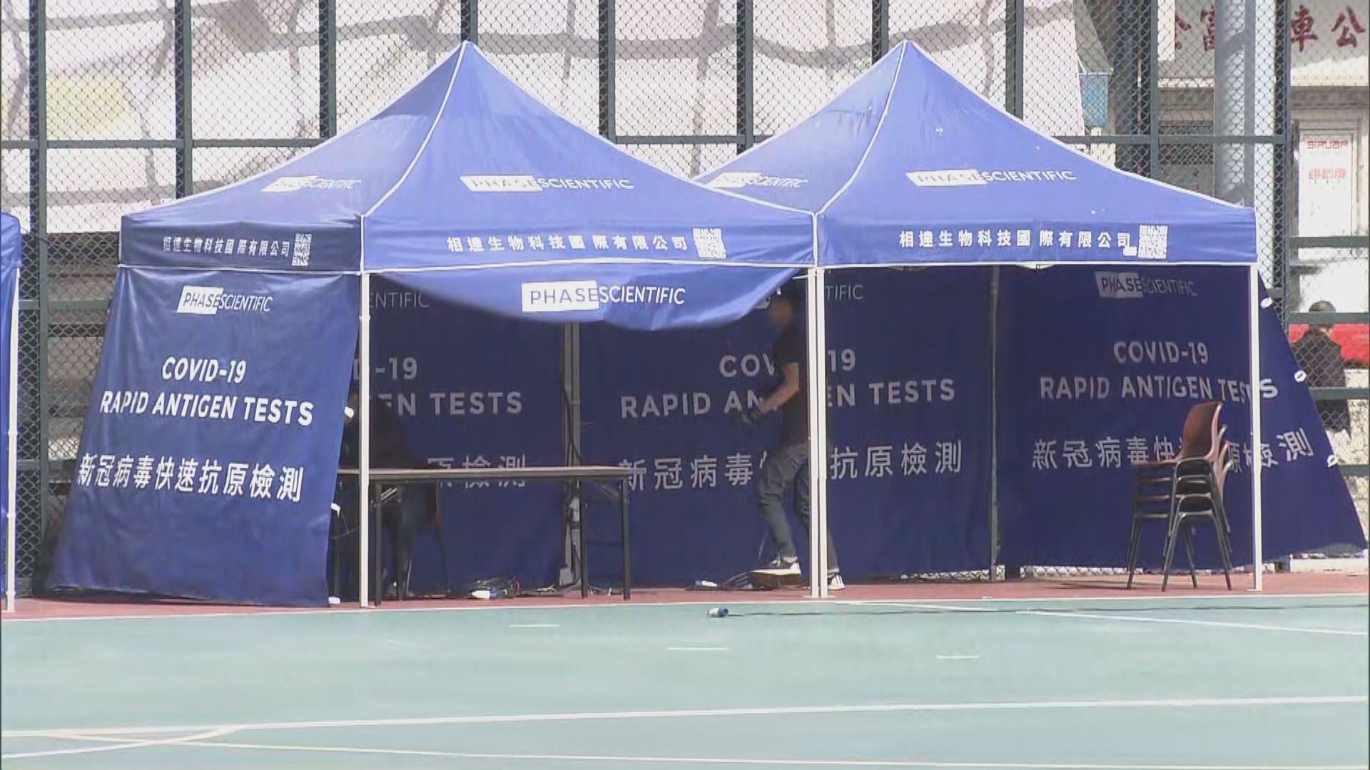 深水埗成第二個指定區域　區內設流動採樣站