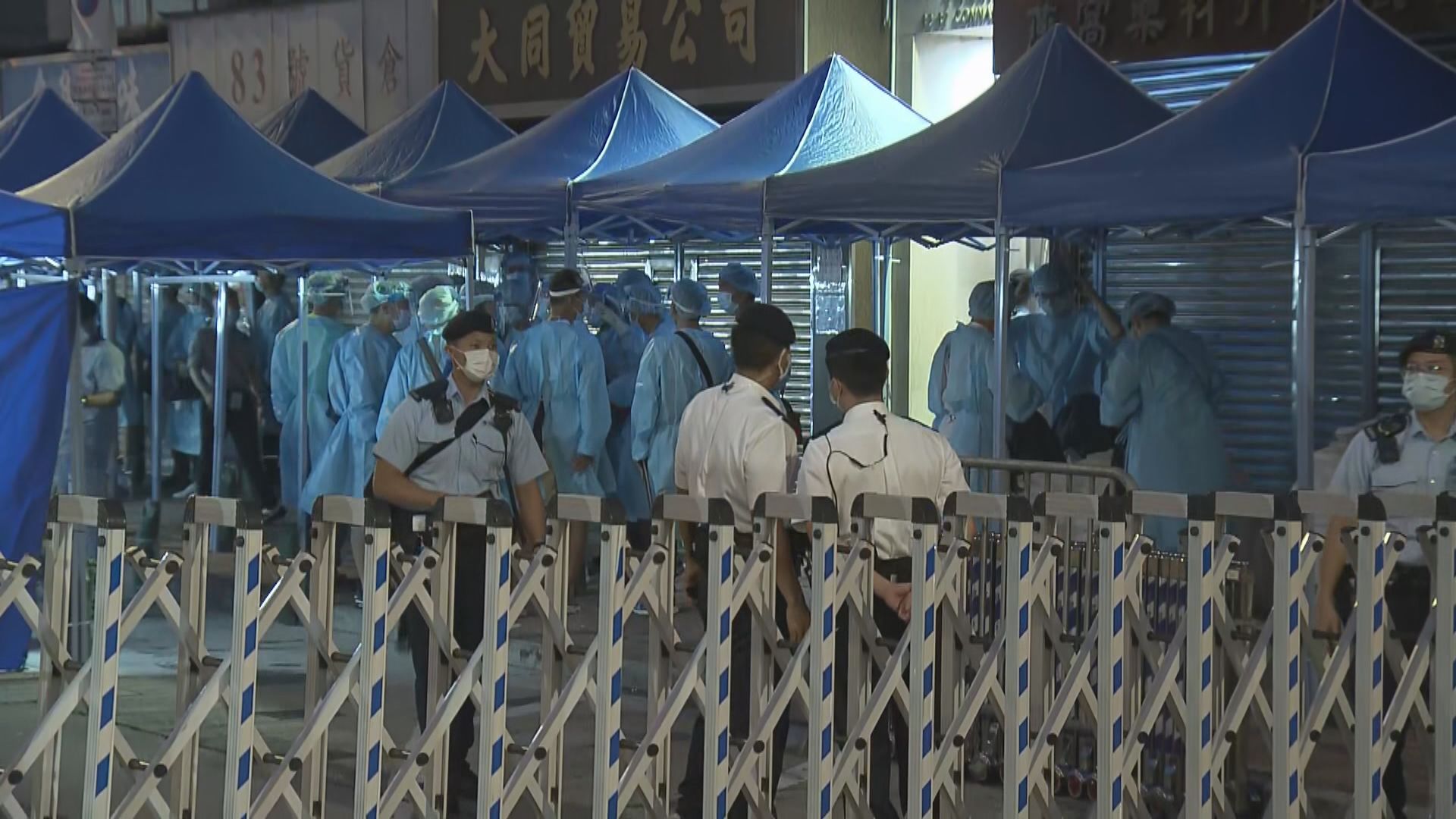 上環海景大廈完成強檢零確診個案