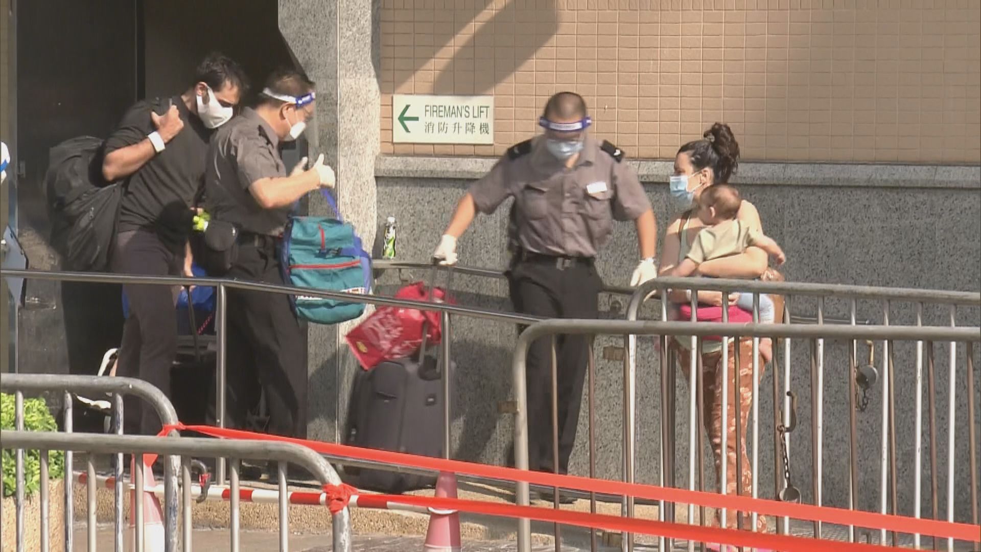 東涌映灣園11座居民撤離檢疫　有居民擔心受感染