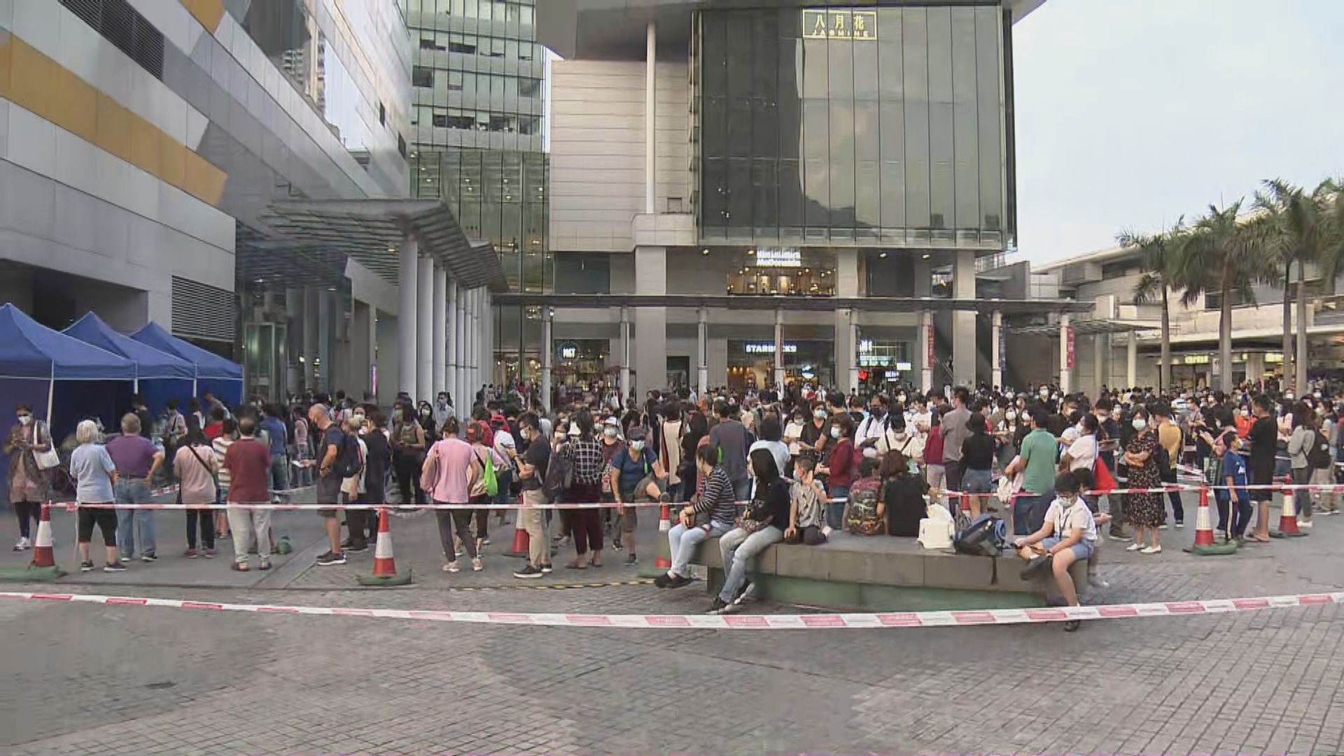 東涌多處納強制檢測　映灣園11座400戶檢疫21日