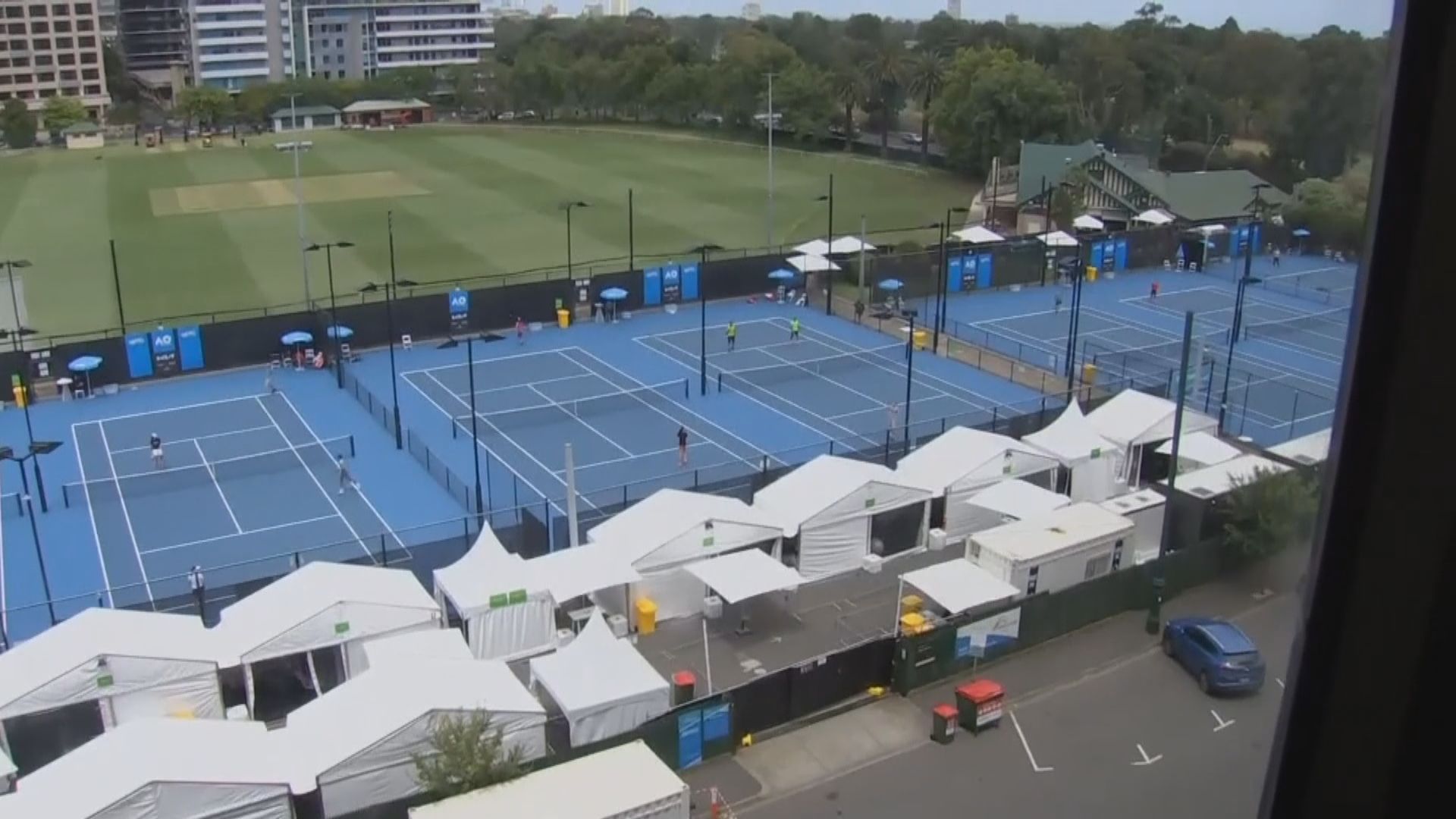 有澳網參賽球手檢疫期間確診