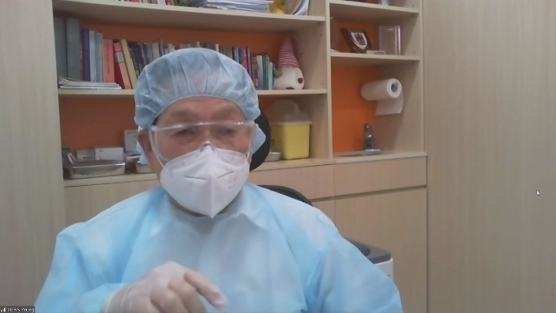 西醫工會會長楊超發預計有幾百名醫生願意參加採樣工作