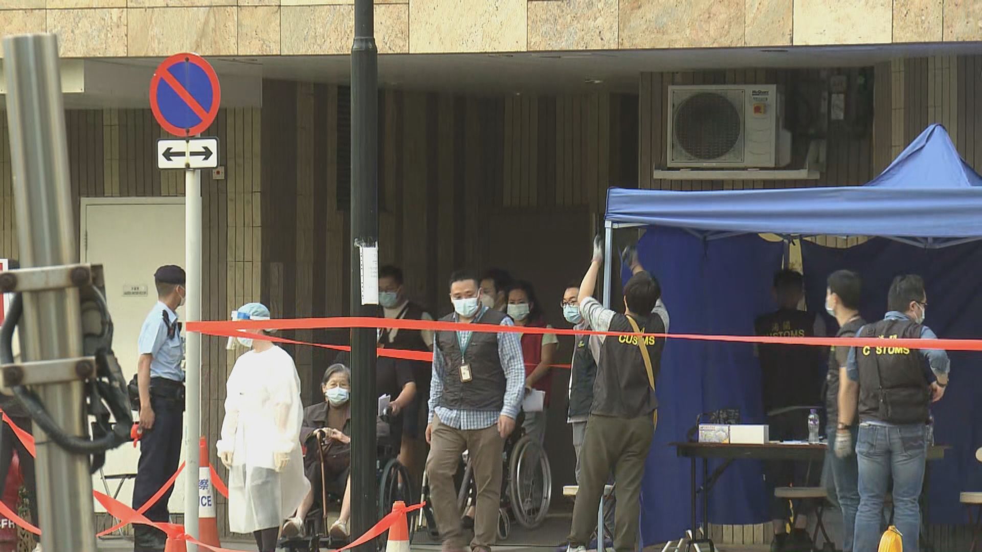 領凱第9座完成圍封強檢　當局未有公布有陽性結果