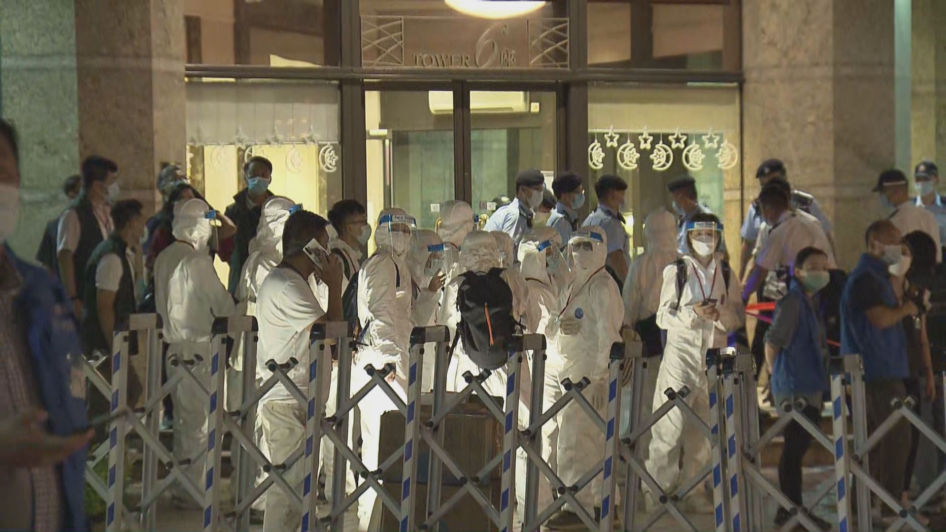 政府圍封維港灣第六座強檢　目標周一早上七時完成