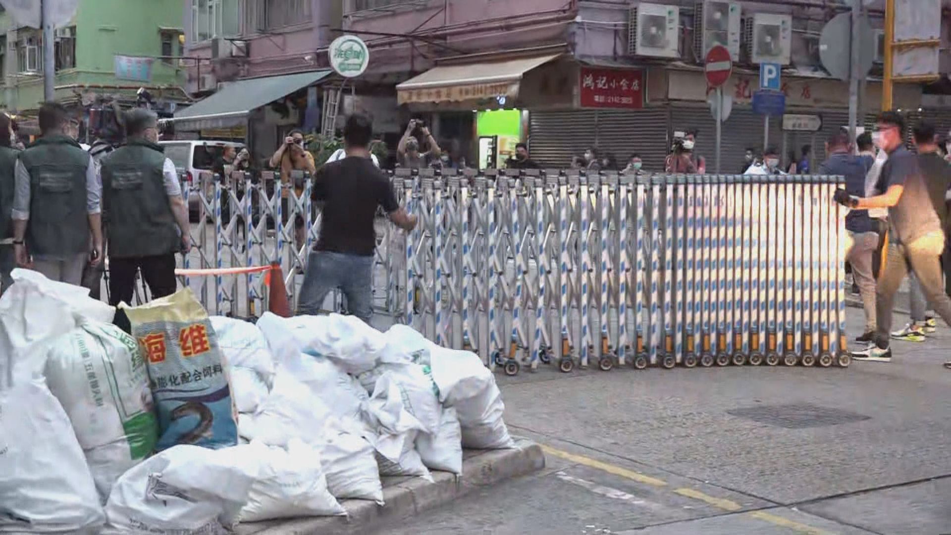 大角咀中美樓圍封強檢行動完成　沒發現確診個案