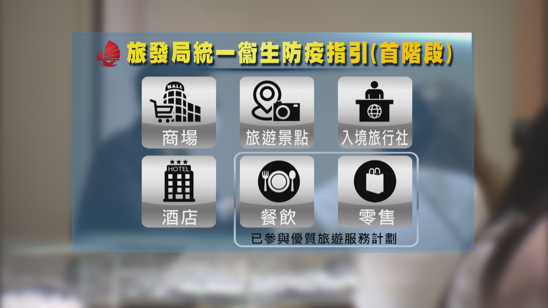 旅發局為旅遊餐飲等業界制定統一衞生防疫指引