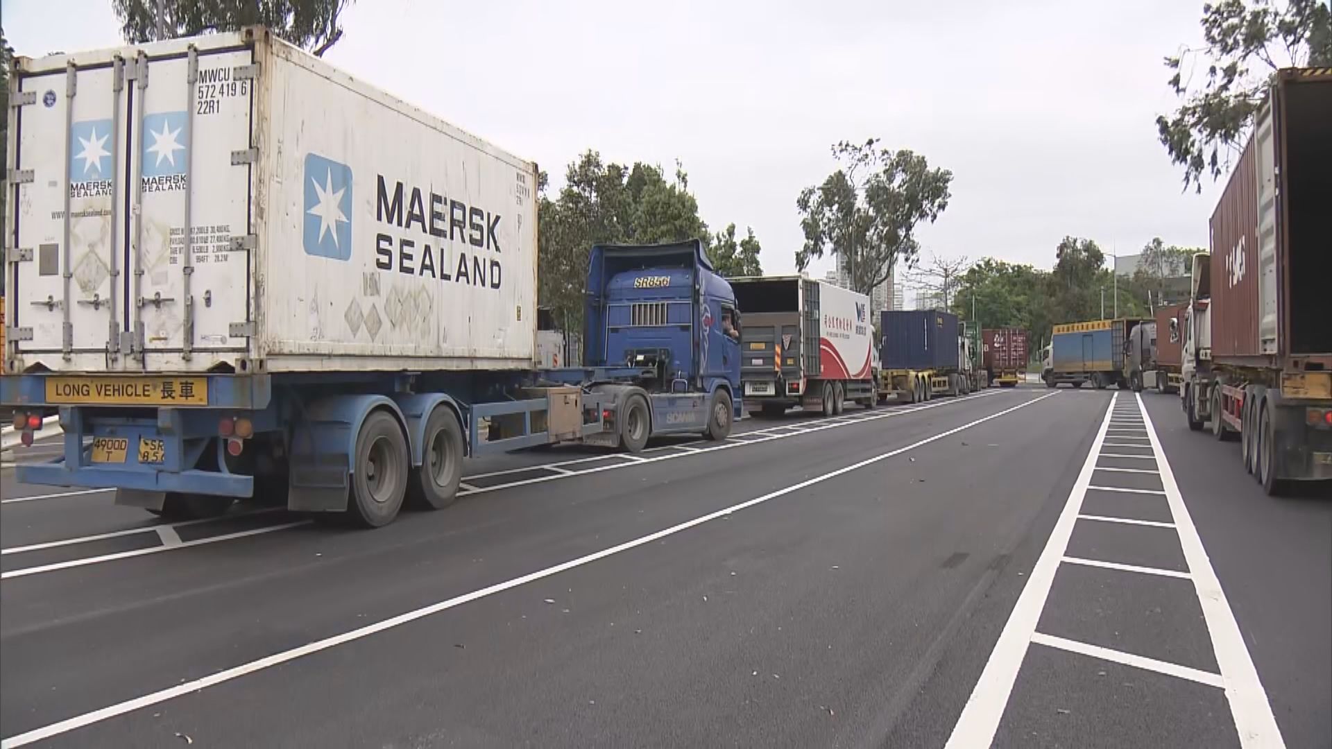 運輸業界：跨境司機進內地出示健康證明延至下周五執行