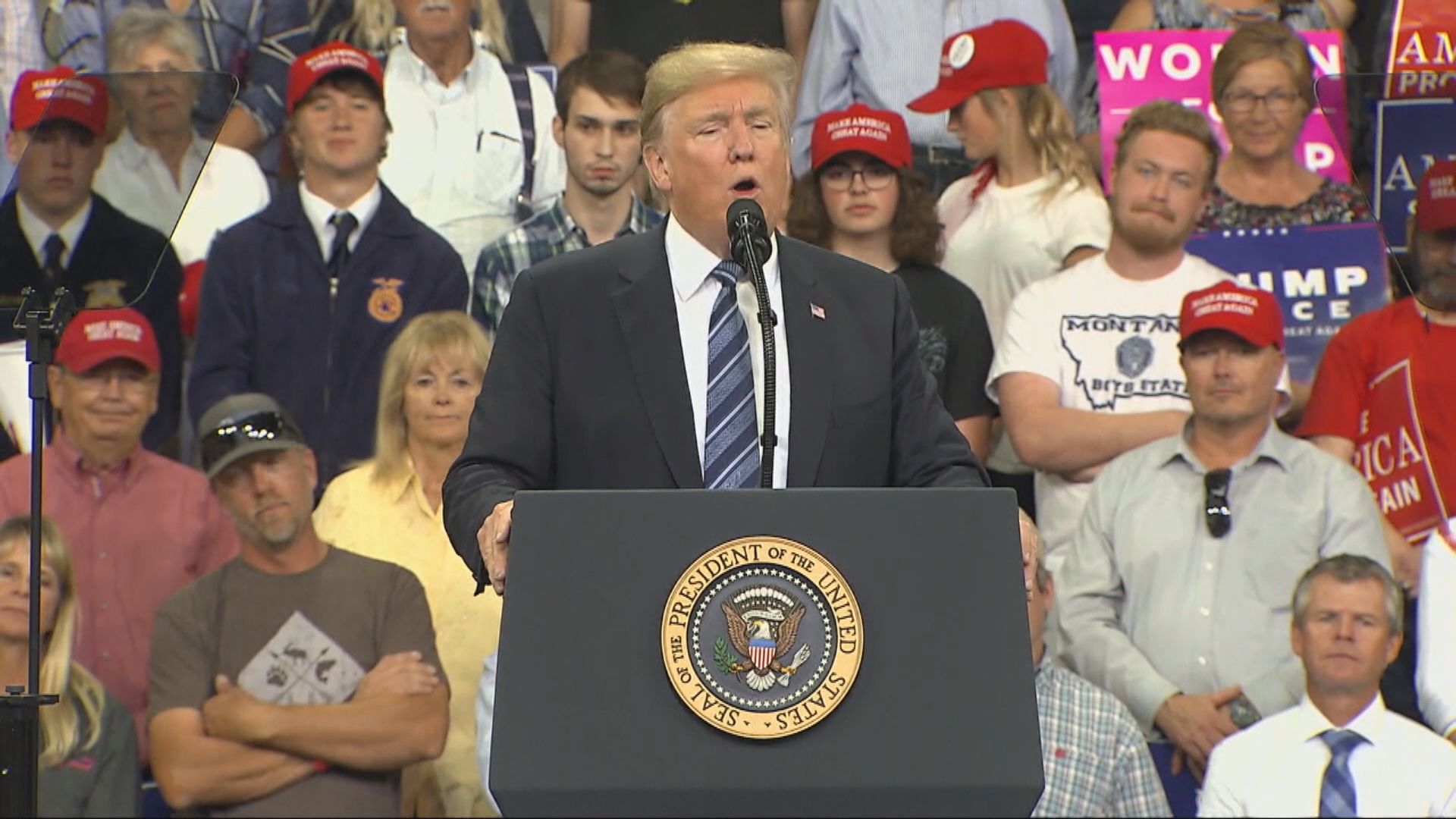 特朗普：美國國內疫情受控