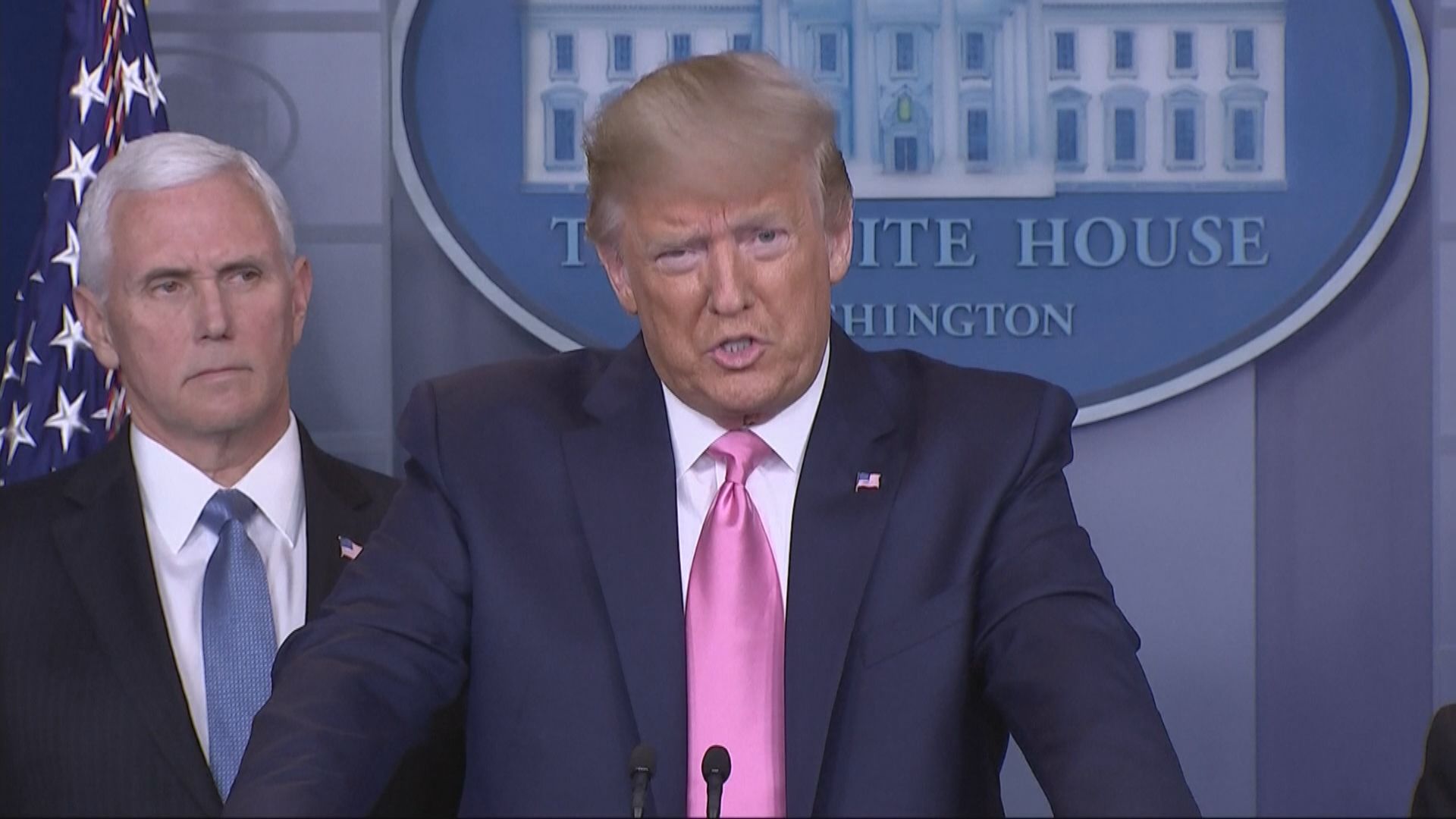 特朗普：疫情對美國威脅仍低