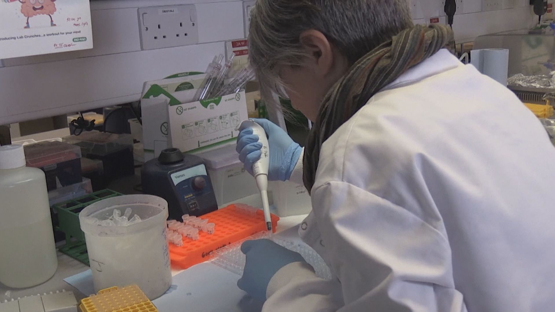 英國撥款8400萬英鎊協助研發生產疫苗