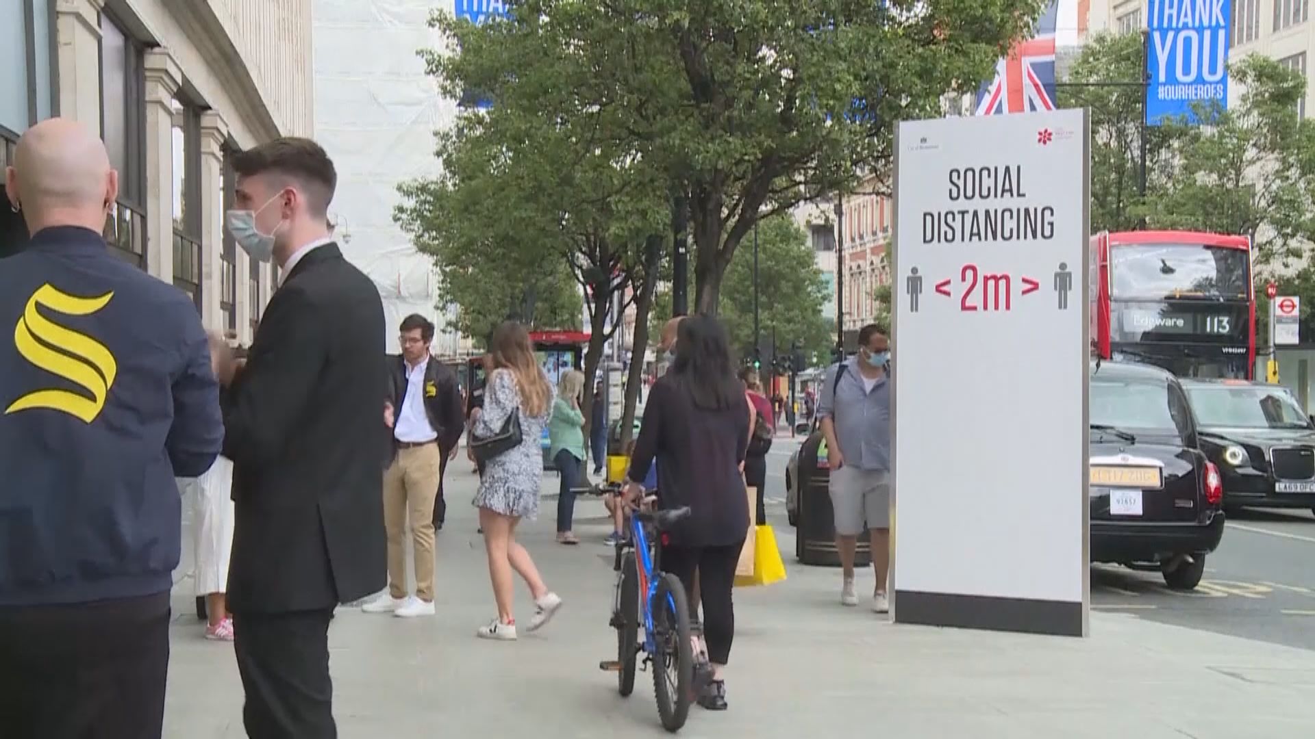 英國新增近三千宗確診　創五月以來單日最高