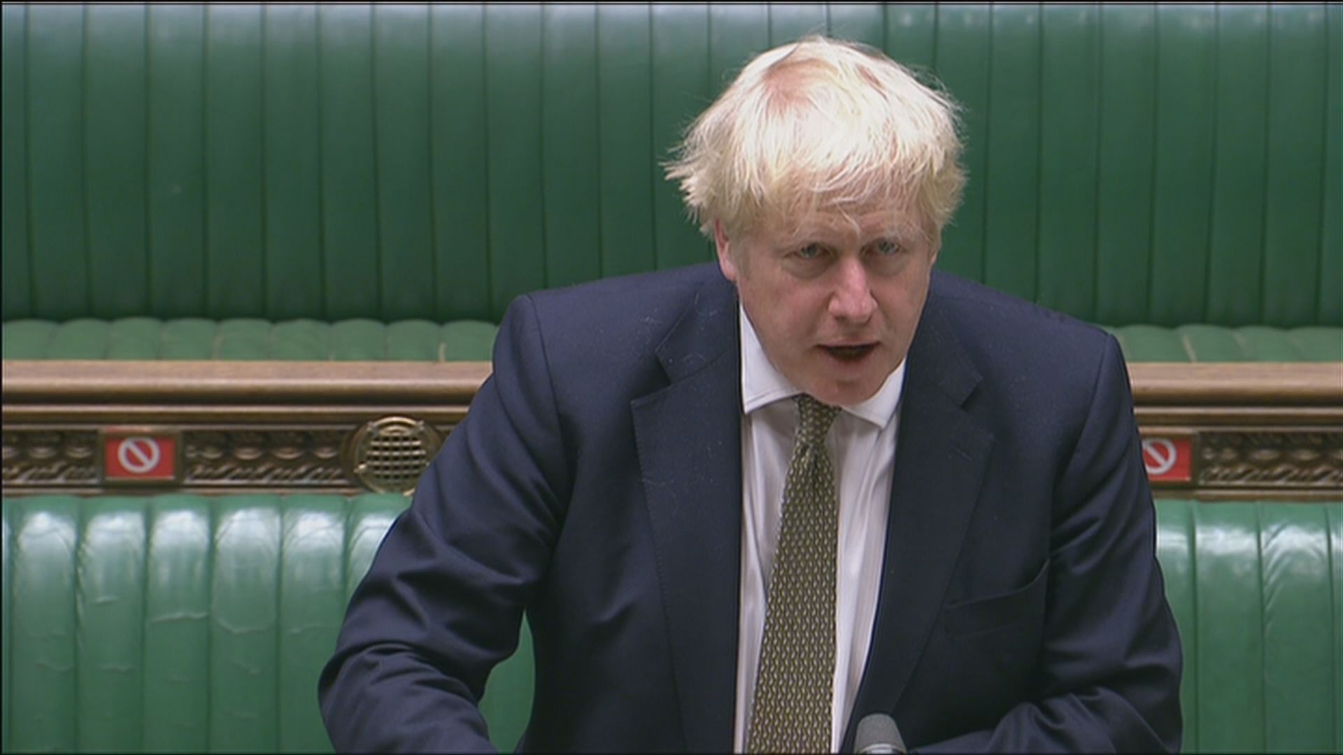 約翰遜公布英格蘭實施三級疫情警戒制度