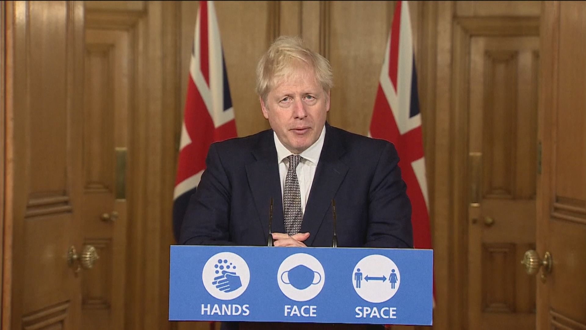 約翰遜宣布英格蘭再實施封城措施