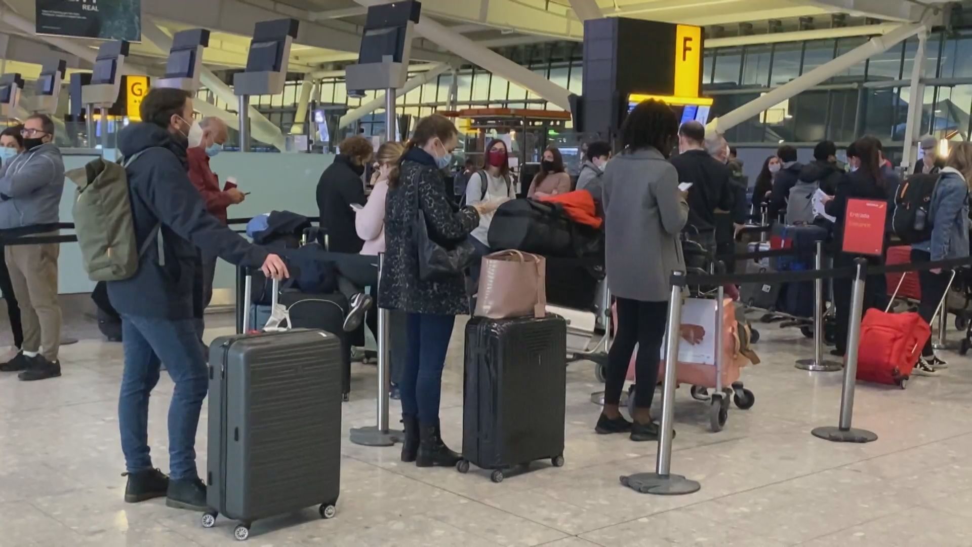 逾30個國家及地區禁英國航班入境　民眾趕禁令生效前離英