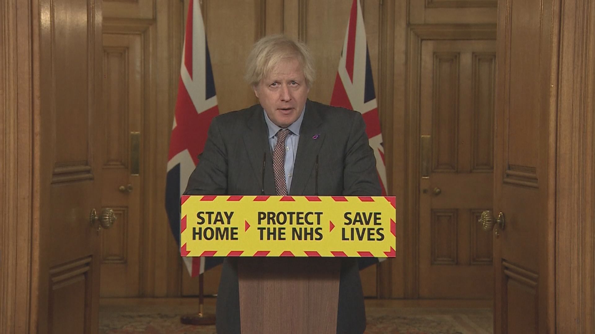 約翰遜指封城措施至少維持至三月初
