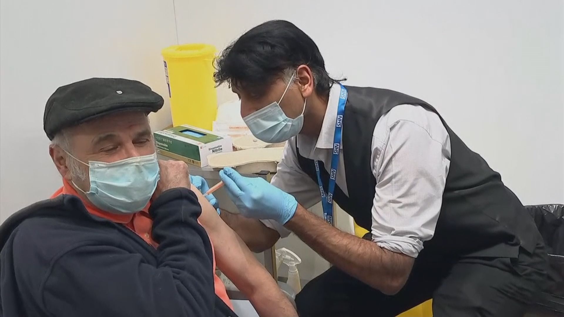 英國逾1100萬人已接種首劑新冠疫苗