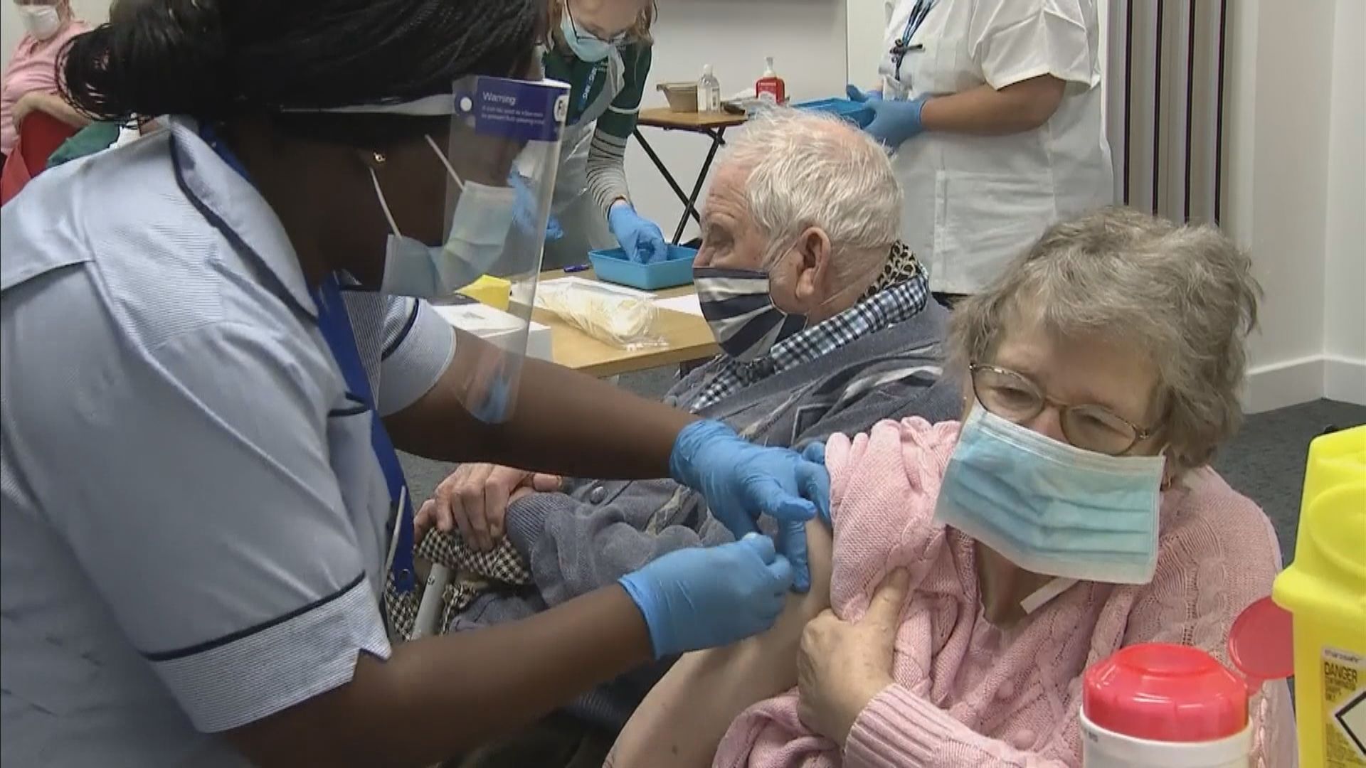 英國逾1500萬人已接種新冠疫苗