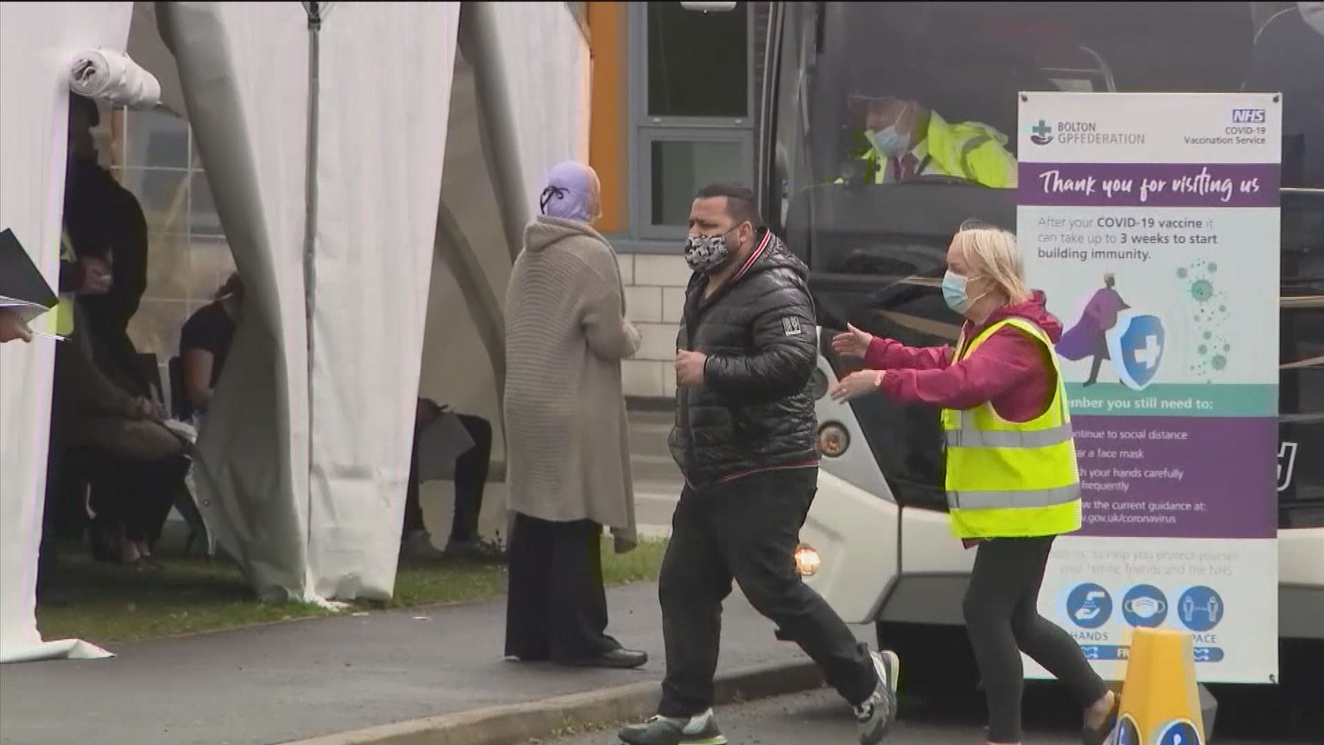 英國呼籲民眾接種新冠疫苗　遏止變種病毒傳播