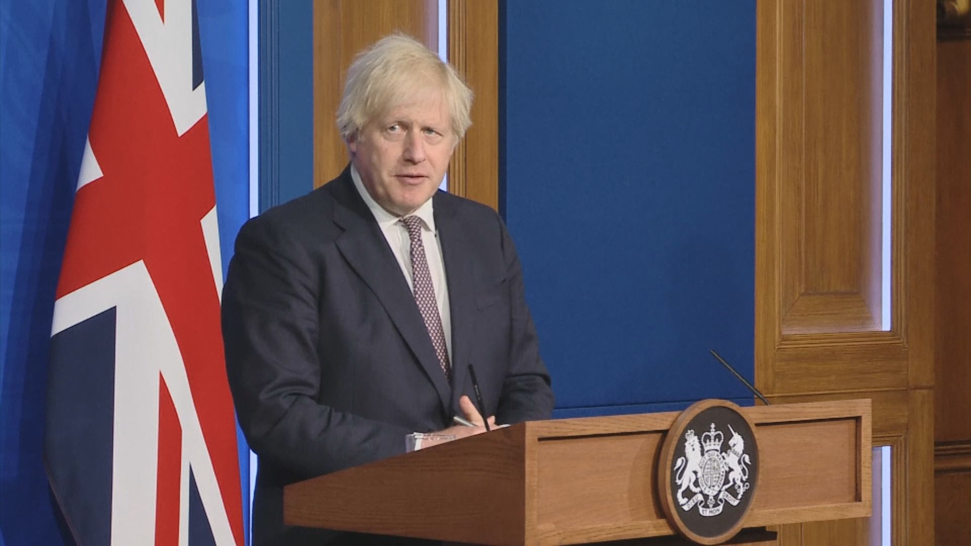 英揆料英格蘭如期兩周後可解封　撤銷戴口罩等社交距離措施