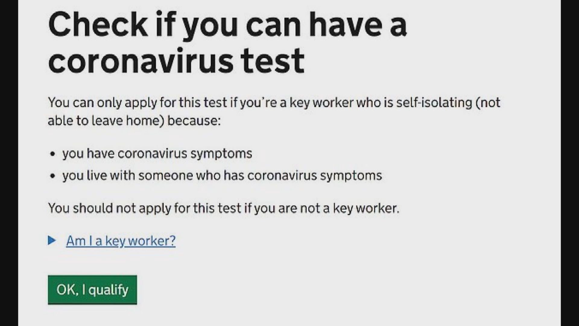 英國衞生部門承諾會增加新型冠狀病毒檢測配額