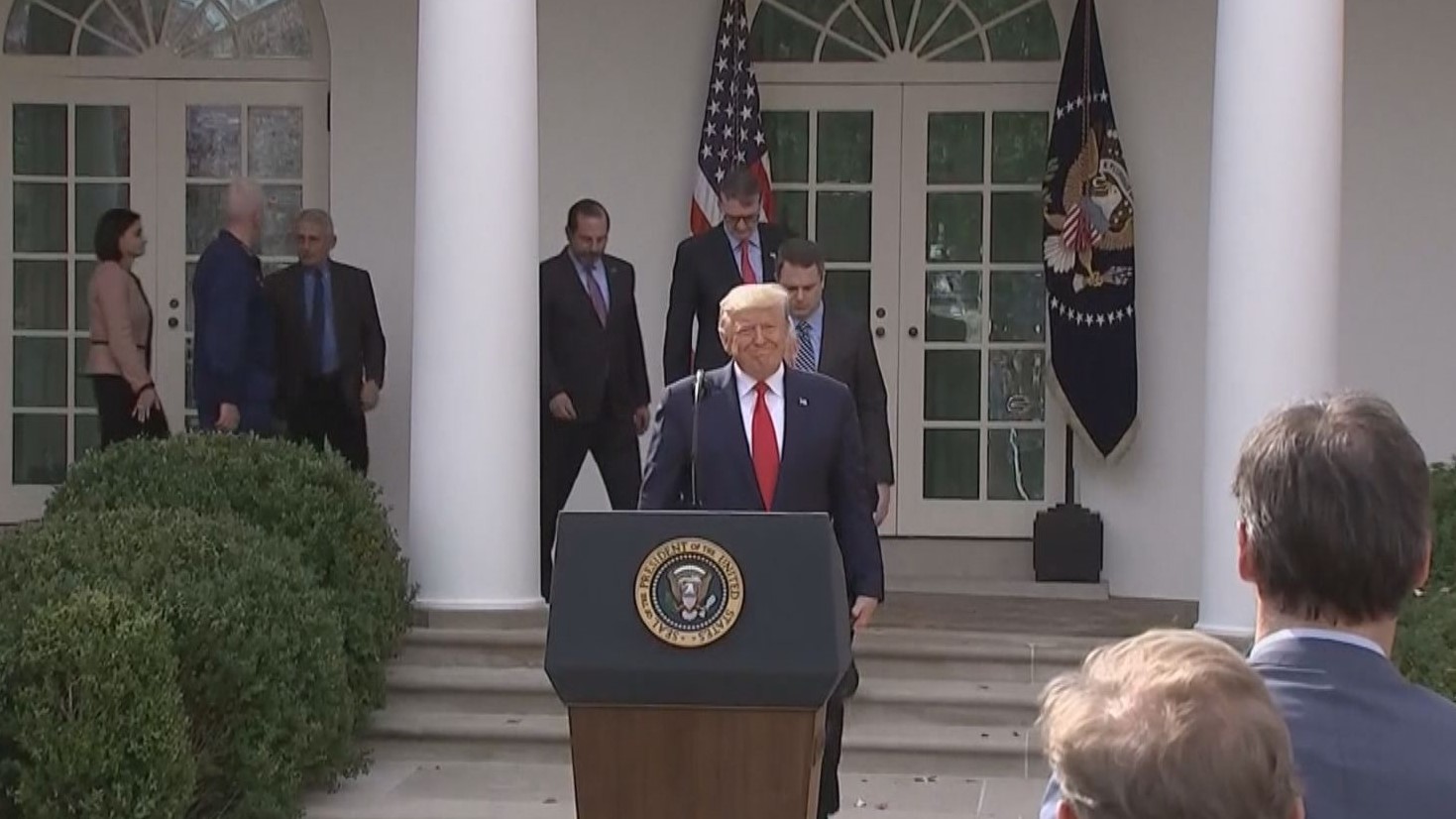 美國進入緊急狀態應對新型肺炎疫情