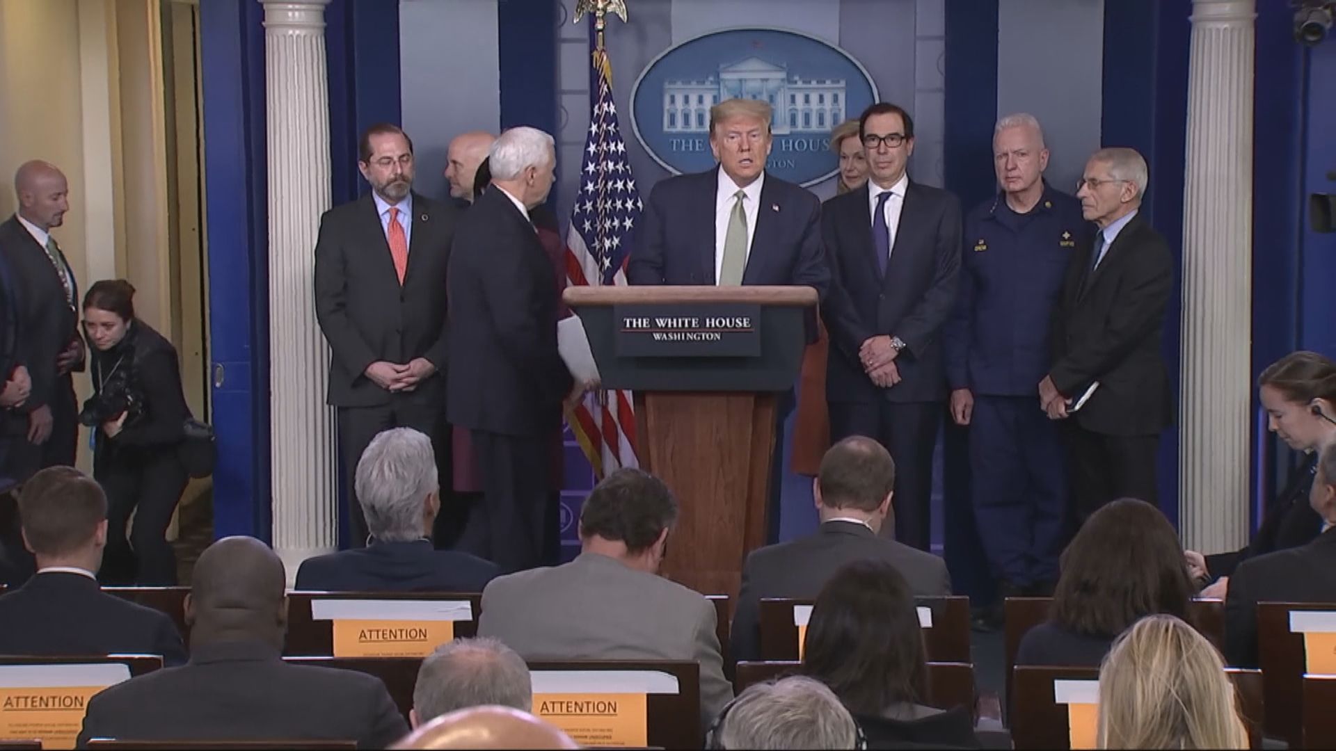 特朗普：「中國病毒」用詞非常準確