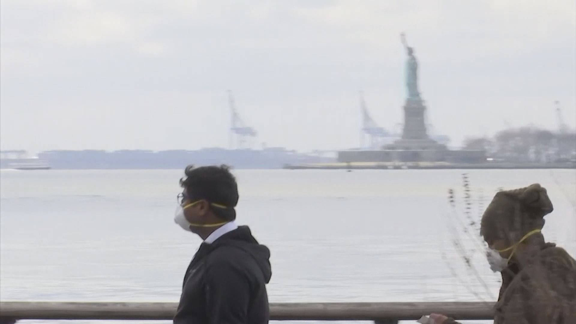 美國多州實施居家令　紐約州被列為重大災區