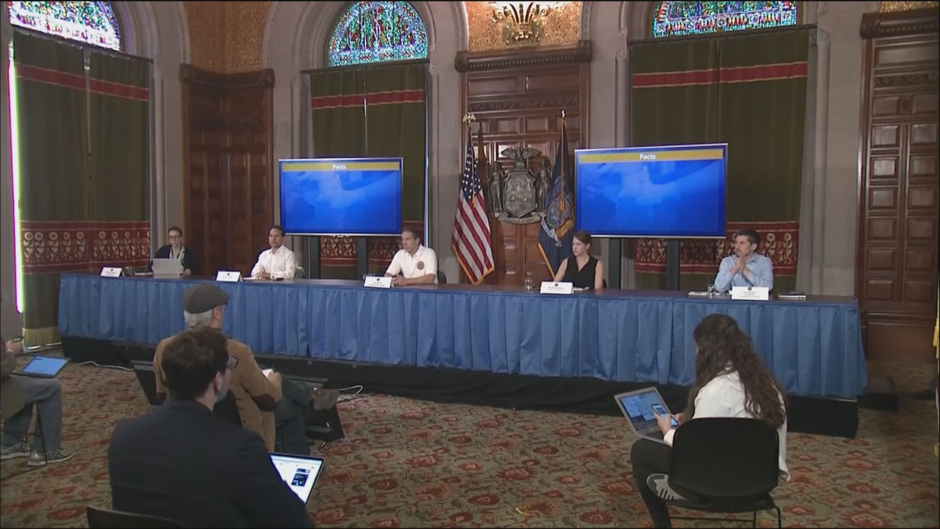 美國全國逾二萬四千人染病　紐約市佔六千人