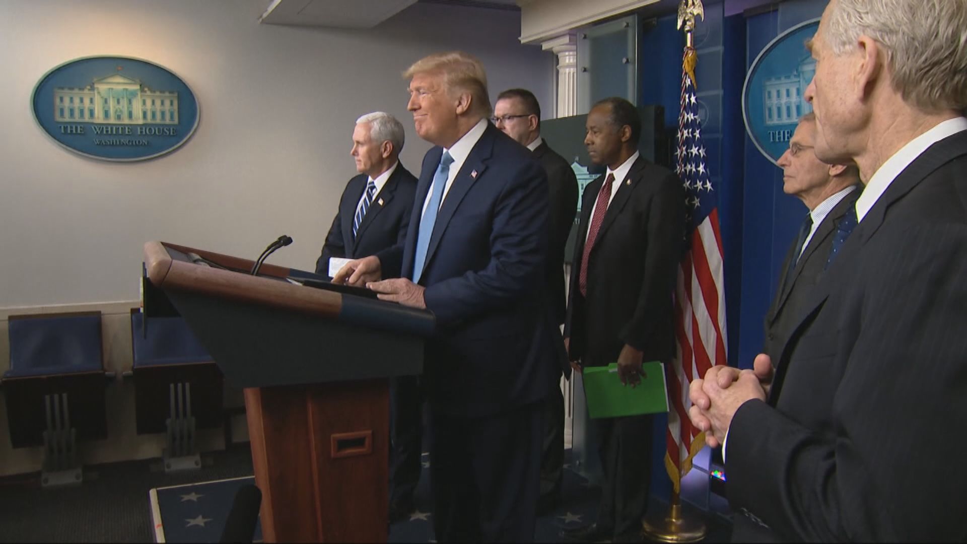 美情報部門據報當地爆疫情前多次預警　惟特朗普無理會