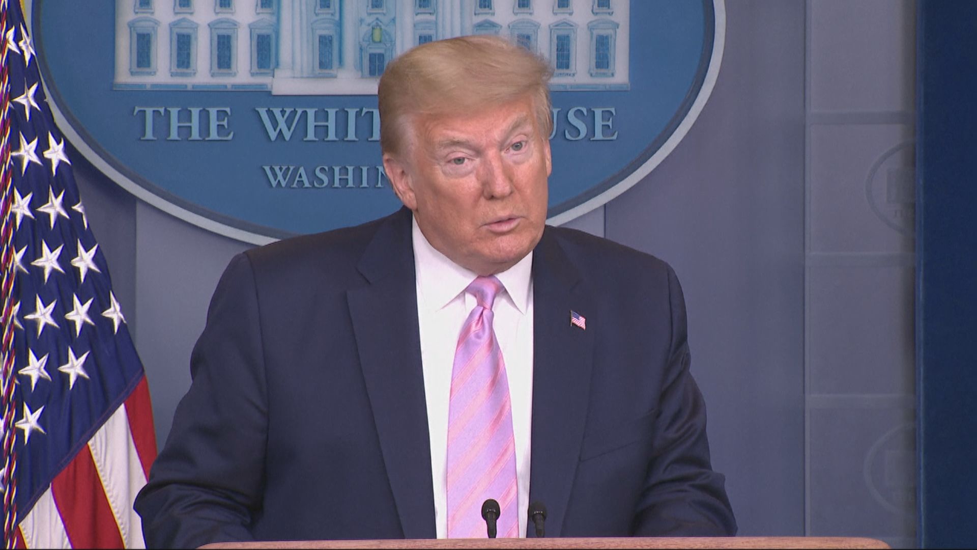 特朗普：相信美國疫情將到高峰　死亡人數或少於預期