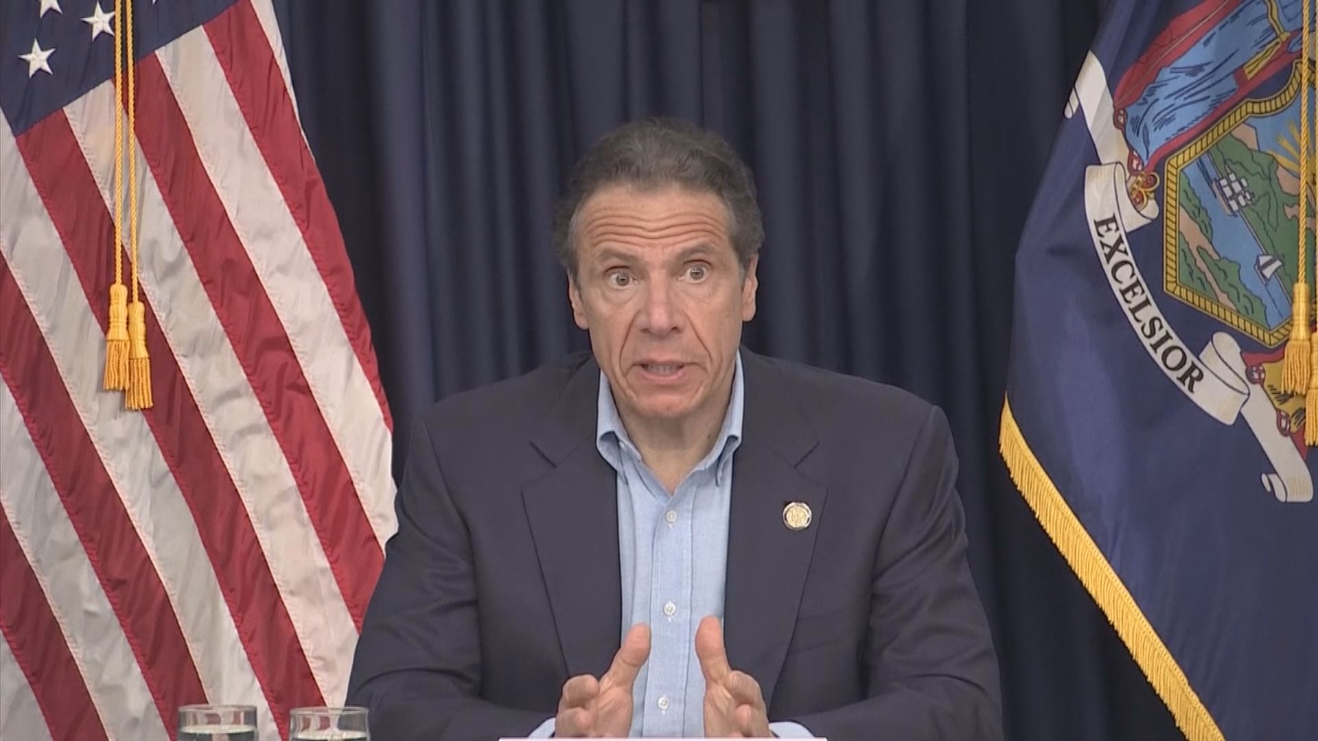 紐約州疫情緩和住院入數降至少於一萬