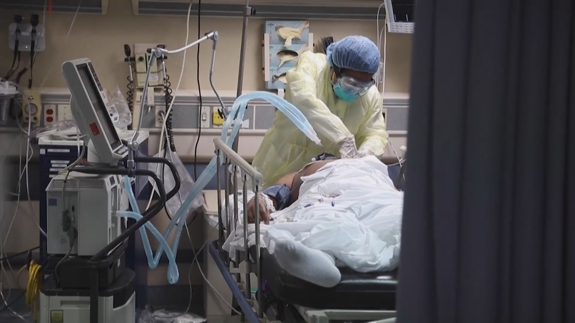 美國再多超過6萬人確診感染新冠病毒