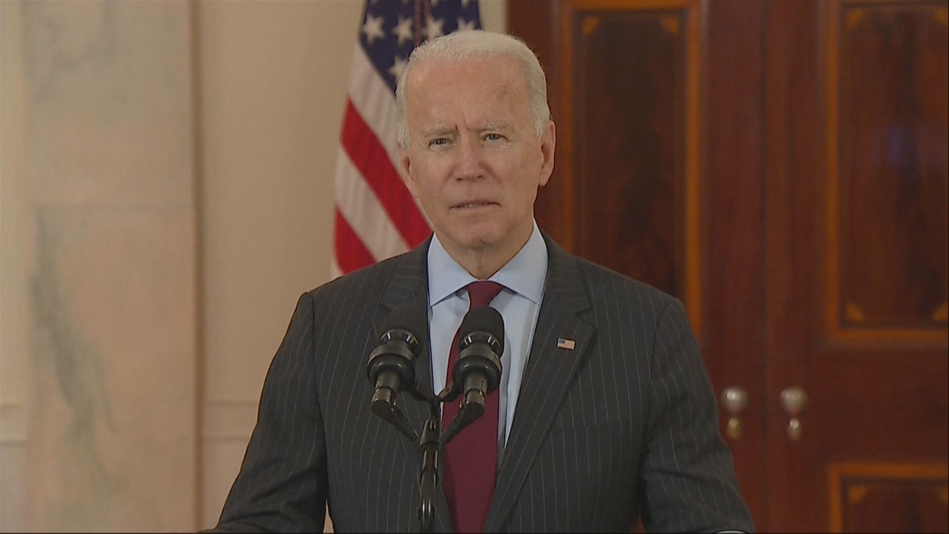 【逾50萬人死亡】拜登白宮悼念疫情死者　全國聯邦建築下半旗至當地周五