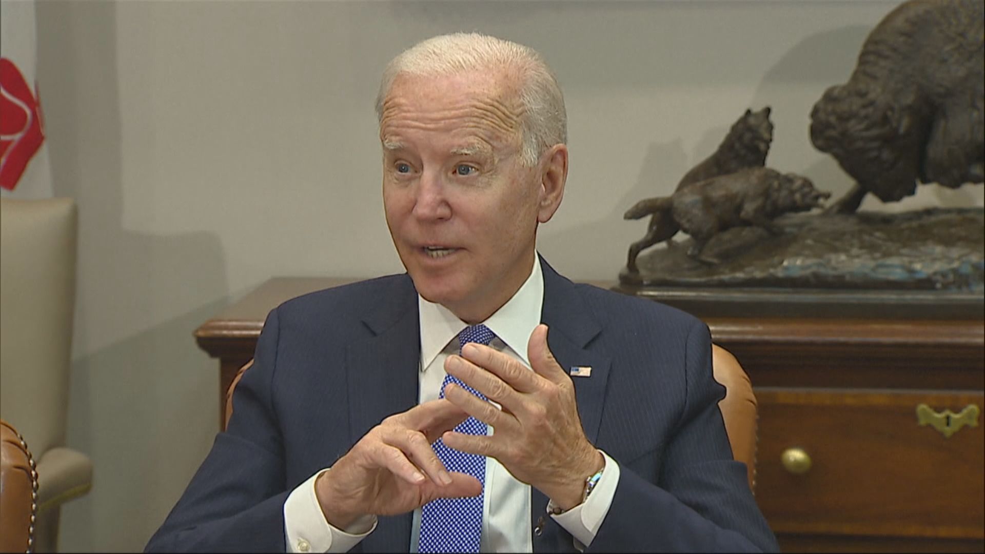 拜登：將以科學態度決定是否修改佩戴口罩指引