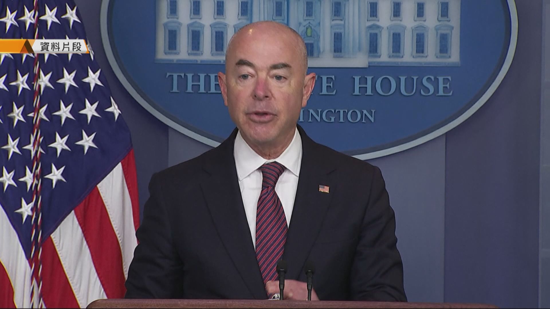 美國國土安全部長新冠病毒檢測呈陽性